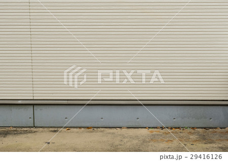 Cement outdoor wall as background with floor 29416126