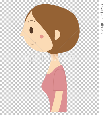 A good posture woman A good posture woman 29417695