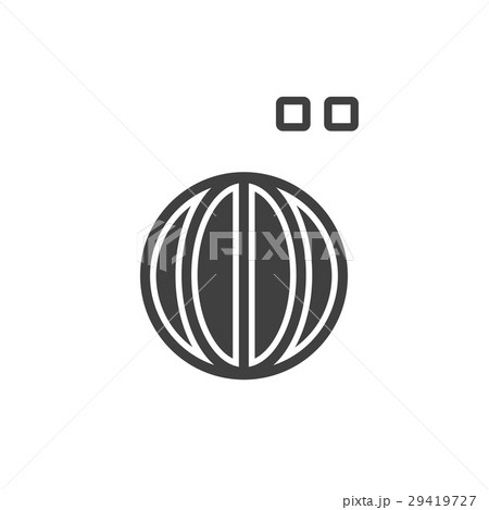 Circle 3D print Normal icon 29419727