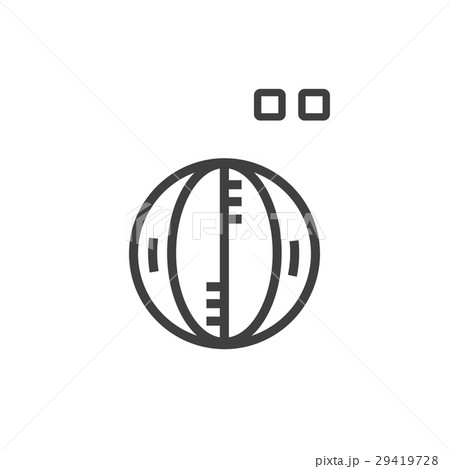 Circle 3D print icon 29419728