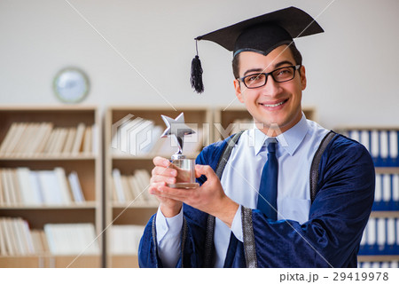 Young man graduating from university 29419978
