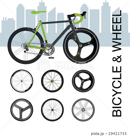 Bicycle wheel Set vector illustration Bicycle wheel Set vector illustration 29421733