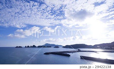 沖縄　阿嘉島の午後の海 29422138