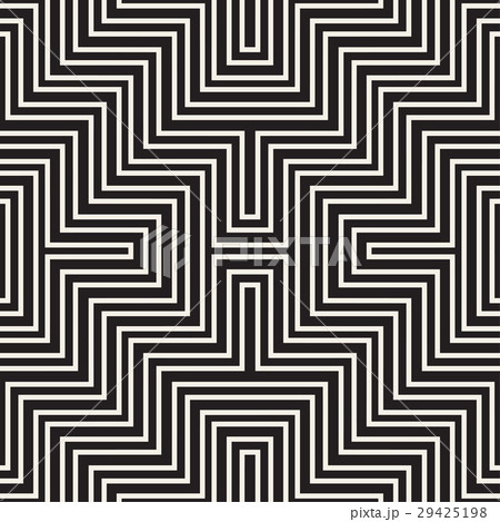 Maze Tangled Lines Contemporary Graphic. Vector Maze Tangled Lines Contemporary Graphic. Vector 29425198