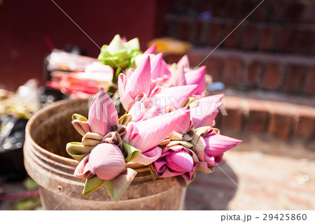 Offerings to gods in temple Offerings to gods in temple 29425860