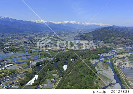 安曇野上空／Aerial view 29427383