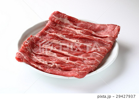 しゃぶしゃぶ用の牛肩ロース 29427937