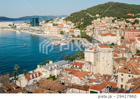 スプリットの港風景 29427960