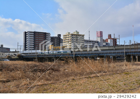 仙台・広瀬川と仙台空港アクセス線 29429242