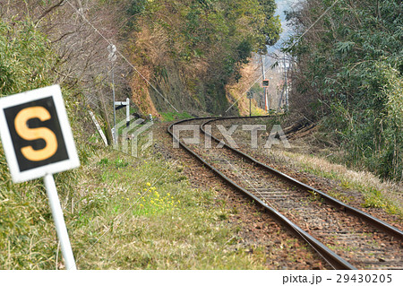 房総・小湊鉄道と菜の花畑 房総・小湊鉄道と菜の花畑 29430205
