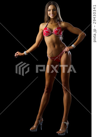 Young fitness girl isolated Young fitness girl isolated 29430341