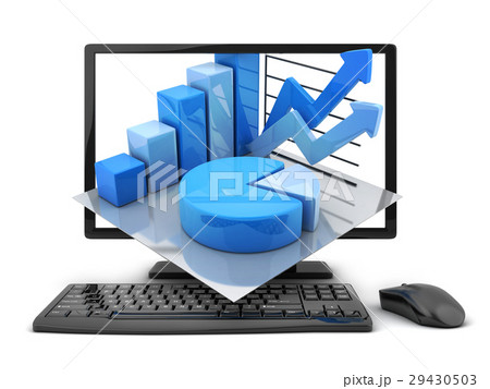 Computer and graph 29430503