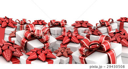 Many gift and white background 29430508