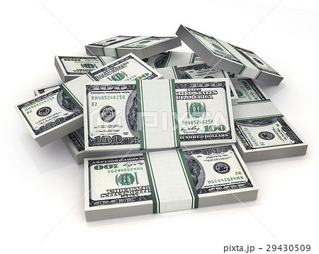 Many money on a white background 29430509