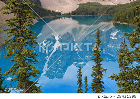 カナディアンロッキー : モレーン湖 カナディアンロッキー : モレーン湖 29431599