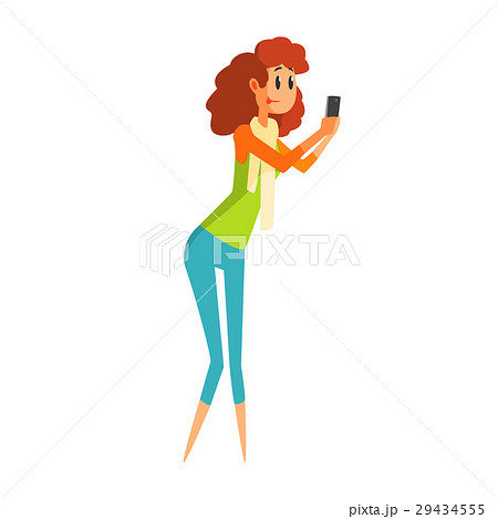 Journalist Taking Photo With Smartphone, Official 29434555