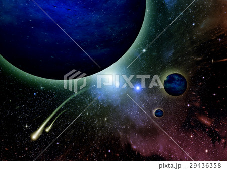 galaxy in a free space 29436358