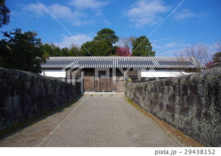 鍋島邸　長屋門の風景 29438152