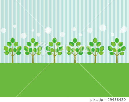 木 葉っぱ ドット 夏 ストライプ 木 葉っぱ ドット 夏 ストライプ 29438420