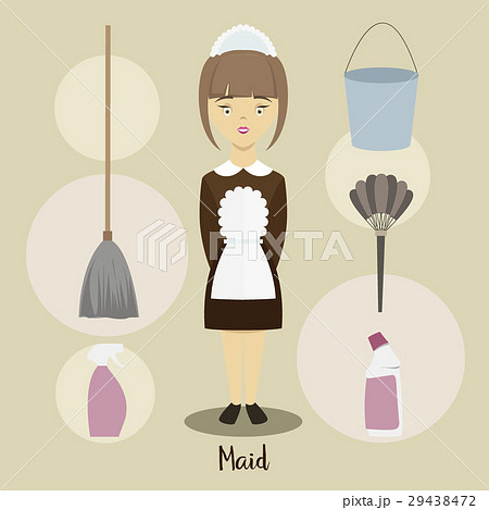 Young beautiful maid 29438472