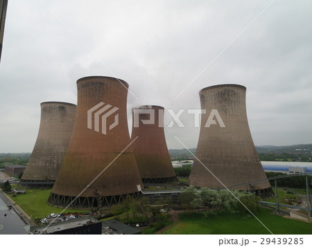 発電所 冷却塔 発電所 冷却塔 29439285