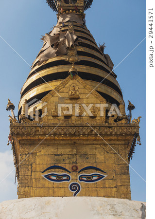 Swayambhunath Stupa in Kathmandu, Nepal. 29441571