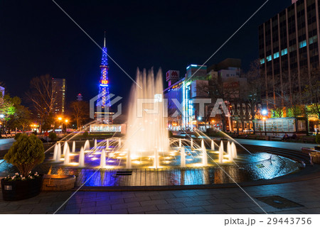Odori park at night, Sapporo Odori park at night, Sapporo 29443756