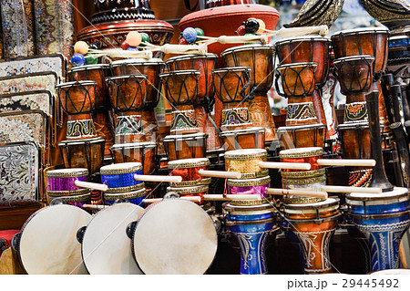 The image of ethnic Turkish drum darbuka The image of ethnic Turkish drum darbuka 29445492