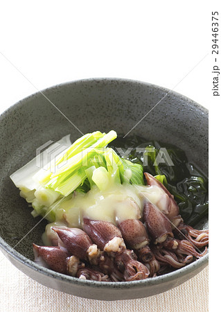 ホタルイカとうるいの酢味噌和え3 29446375