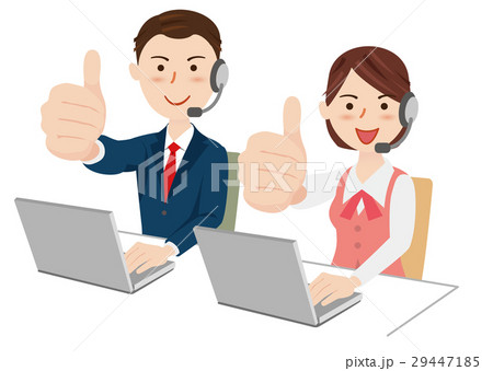 男女オペレーター 男女オペレーター 29447185