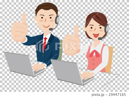 男女オペレーター 男女オペレーター 29447185