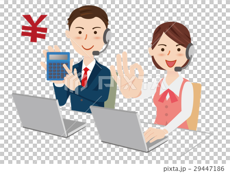 男女オペレーター 29447186