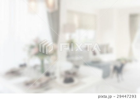 Defocus dining table continue to living area 29447293