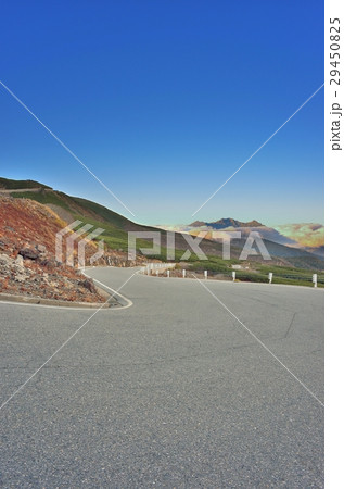 乗鞍エコーライン　槍ヶ岳　穂高連峰 29450825