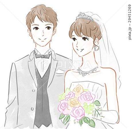 若いカップルのイラスト素材
