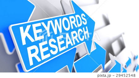 Keywords Research - Inscription on Blue Cursor. 3D Keywords Research - Inscription on Blue Cursor. 3D 29452548