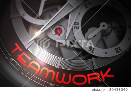 Teamwork on the Automatic Men Wristwatch Mechanism Teamwork on the Automatic Men Wristwatch Mechanism 29453040