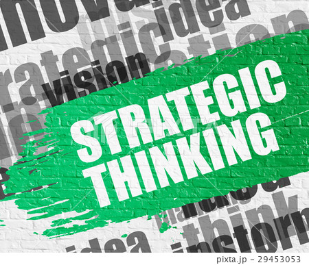 Strategic Thinking on Brick Wall. 29453053