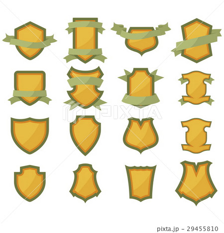 Set of shields logo 29455810