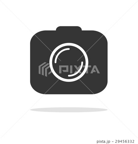 Camera icon Isolated on white background Camera icon Isolated on white background 29456332
