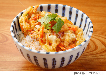 かき揚げ丼 29456966
