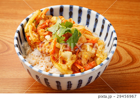 かき揚げ丼 29456967