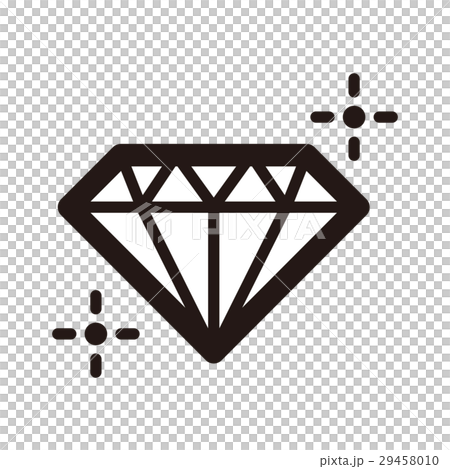 シリーズ素材 モノトーンアイコンのイラスト素材