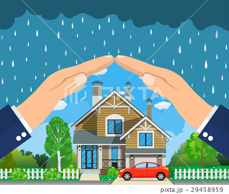 Home insurance concept. 29458959