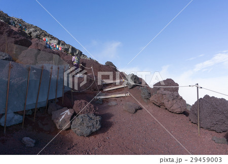 富士山　富士宮ルート　登山道 29459003