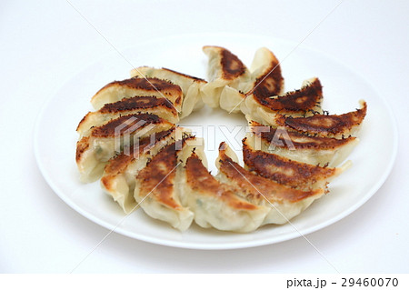 焼き餃子　白バック 29460070