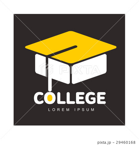 Graphic three colored square academic, graduation Graphic three colored square academic, graduation 29460168