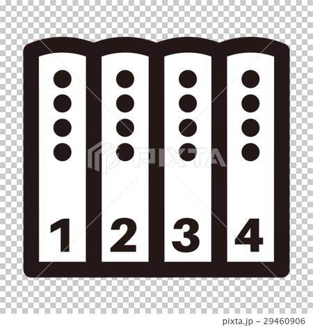 （シリーズ素材）モノトーンアイコン 29460906