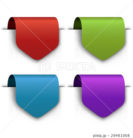 Blank color cloth tags set Blank color cloth tags set 29461008