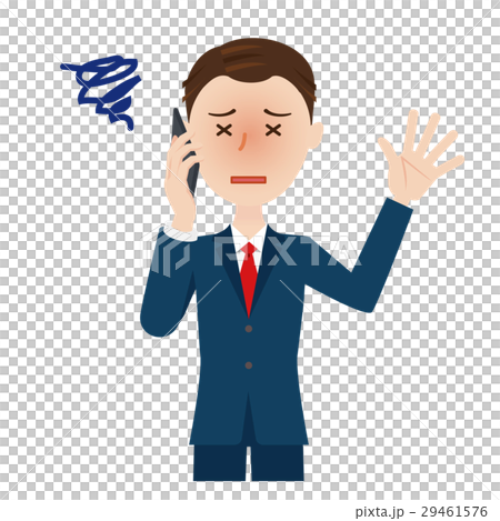 ビジネスマン 携帯 ビジネスマン 携帯 29461576